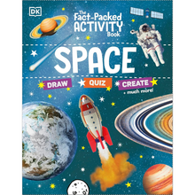 The Fact-Packed Activity Book: Space Activity Interactive Book (Paperback) Art and Craft for Kids Travel Toys