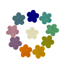 Papoose Felt Die-cut Flower 3.5cm Spring 100pcs Pretend and Imaginative Play Toys 3yrs+