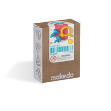 Makedo Cardboard Construction Starter Kit 36pcs Art and craft for kids 4yrs+