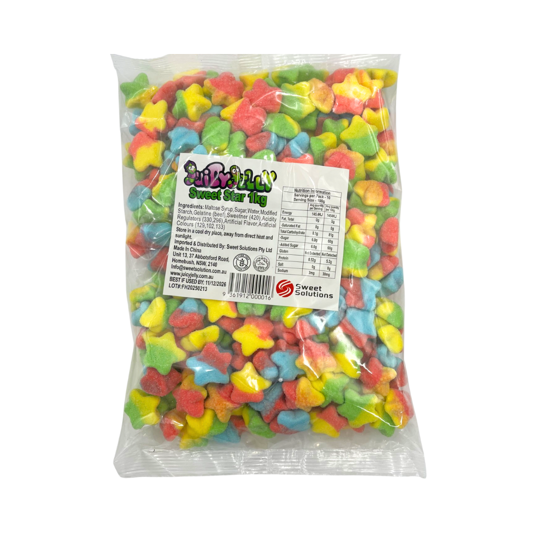 Juicy Jelly Sweet Star 1kg