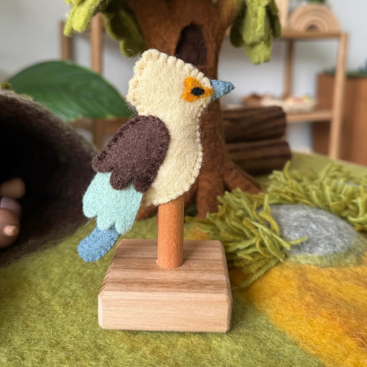 Tara Treasures Finger Puppet Stand Short (Single 1 Rod) 8.5cm Height 3yrs+