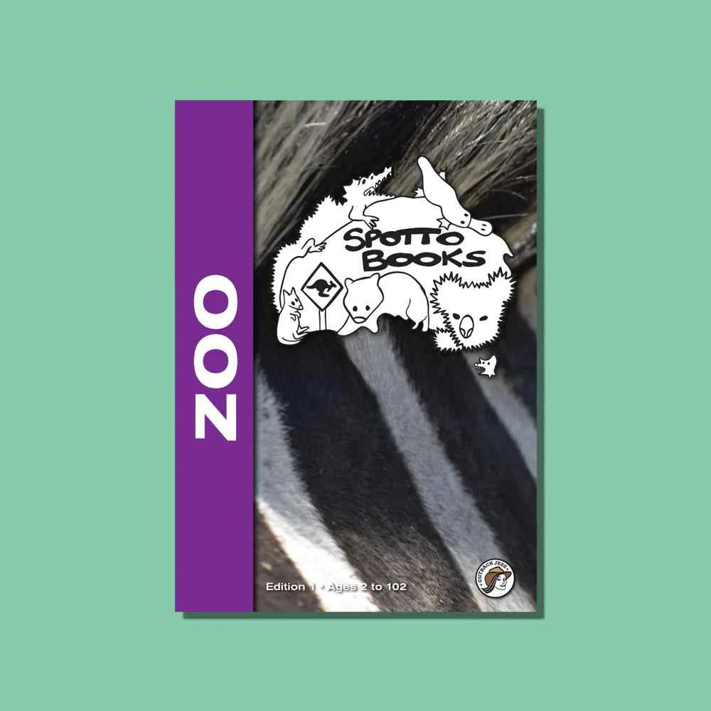 I Spy Zoo Edition Activity Book by Spotto Books (Paperback) Travel Book Clearance 2yrs+