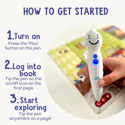 Tolki Starter Set Animal Kingdom: Talking Pen, Book and Stickers STEM Kid’s Book 5yrs+