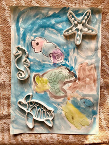 Turtle Bio Cutter by Beadiebug Playdough Sand Toys Art and Craft for Kids 3yrs+