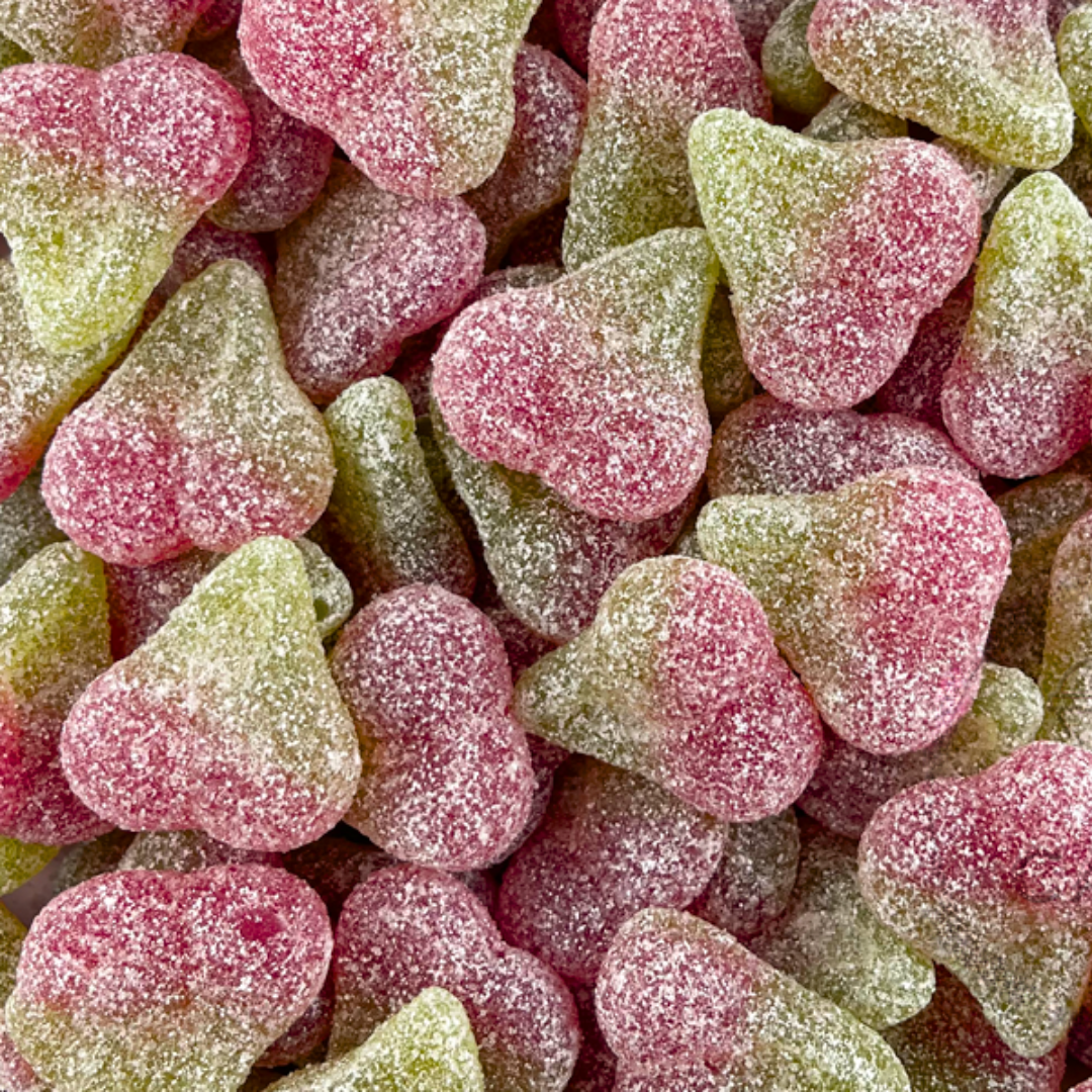 Vegan Fizzy Twin Cherries 200g