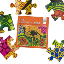 Emu Giant Floor Jigsaw Puzzle by Wingaru First Nations Resources Indigenous Art School Range 3yrs+