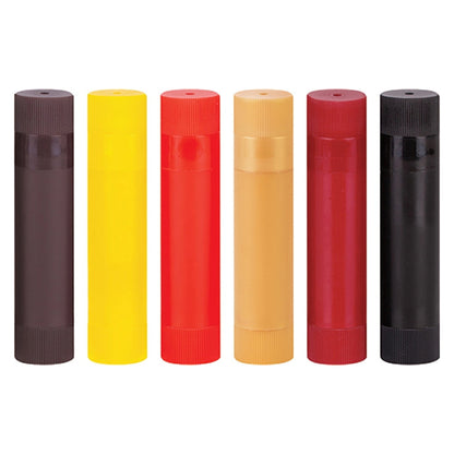 Zart Colours of Country Australia Aboriginal Slicks Set of 6 Ochre Paint Sticks for 3yrs+