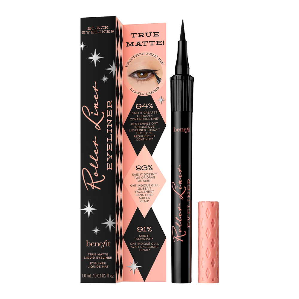 Roller Liner Black Liquid Eyeliner - Full Size (1ml)