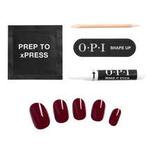 Malaga Wine Dark xPRESS/ON Instant Gel-Like Salon Manicure