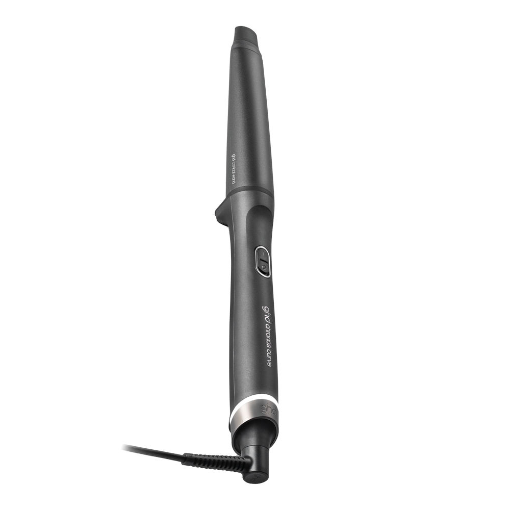 Chronos Curve Conical Professional 28-23mm Curling Wand - Black