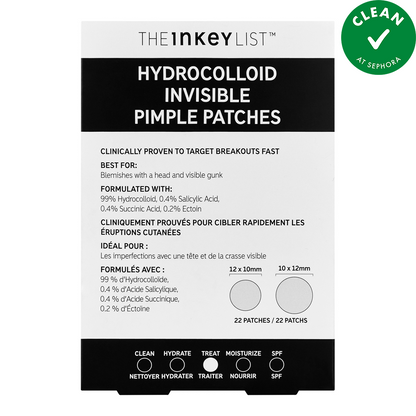 Hydrocolloid Invisible Pimple Patches - 14g