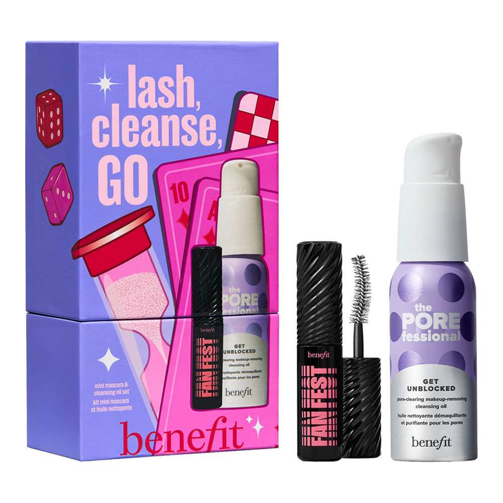 Lash, Cleanse, Go Mini Mascara & Cleansing Oil Set (Holiday Limited Edition)