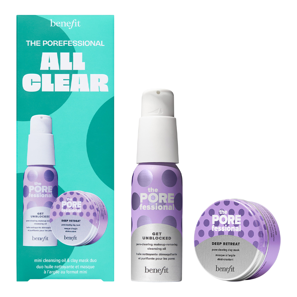 The Porefessional All Clear Cleansing Oil And Clay Mask Duo Mini
