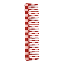 D29 Deluxe Detangle Checked Print Comb
