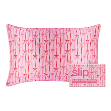 Pure Silk Queen Piped Pillowcase (Holiday Limited Edition) - Strawberry Cupcake