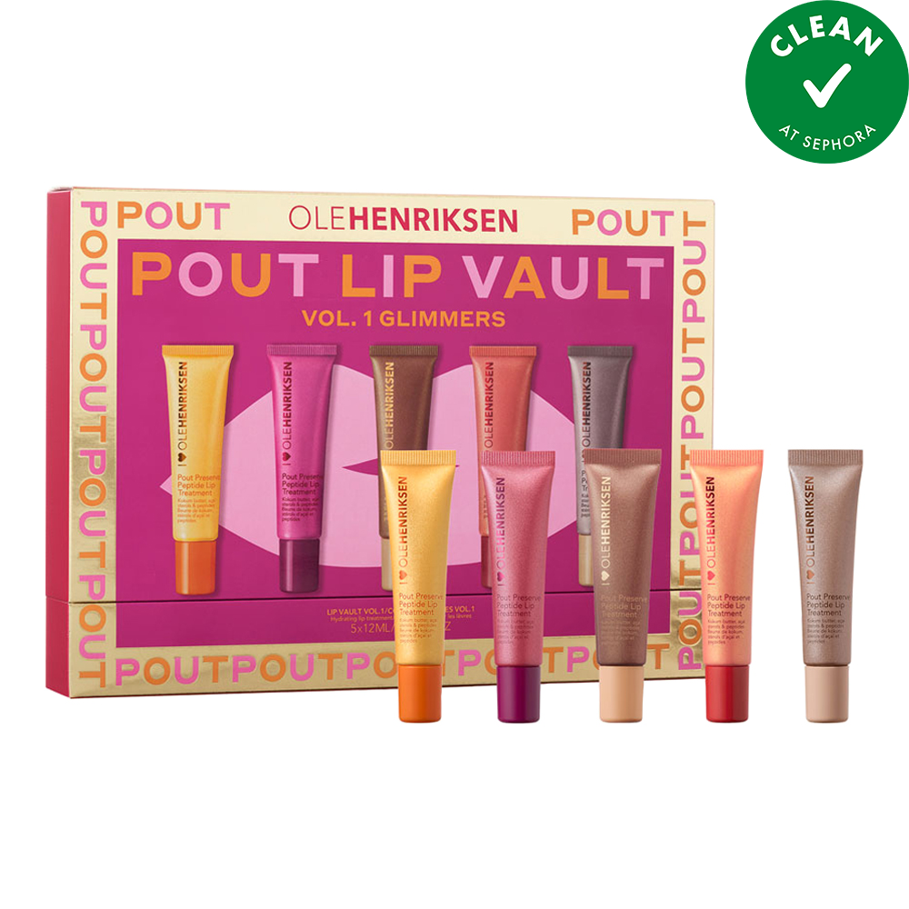 Pout Preserve Lip Vault Glimmer Set (Limited Edition)