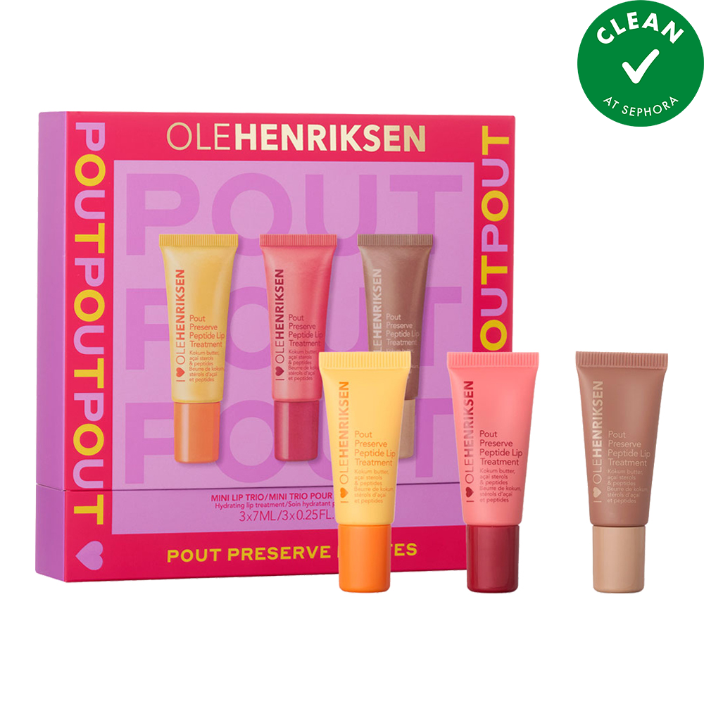 Pout Preserve Petites Mini Lip Trio ( Holiday Limited Edition)