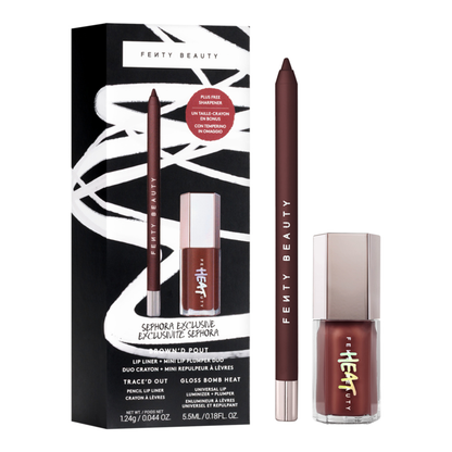 Brown'D Pout Lip Liner + Mini Lip Plumper Duo (Limited Edition)