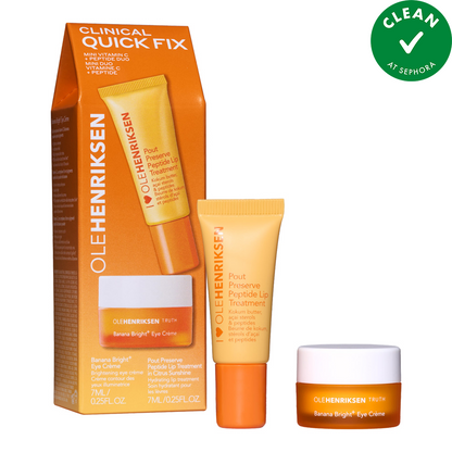 Clinical Quick Fix Mini Vitamin C + Peptide Duo