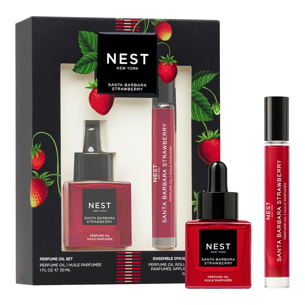 Santa Barbara Strawberry Perfume Oil Set (Holiday Limited Edition)