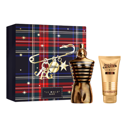 Le Male Elixir Eau De Parfum Set (Holiday Limited Edition)