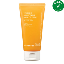 Vitamin C Brightening Mask-To-Foam Facial Cleanser - 120 G