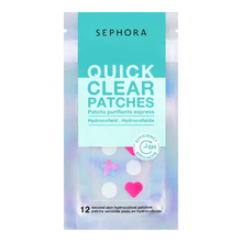 Quick Clear Hydrocolloid Patches - 12Pc