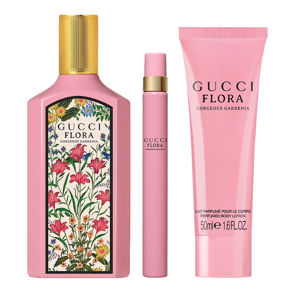 Flora Gorgeous Gardenia Eau De Parfum For Women Gift Set (Holiday Limited Edition)