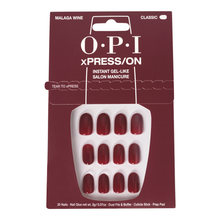 Malaga Wine Dark xPRESS/ON Instant Gel-Like Salon Manicure