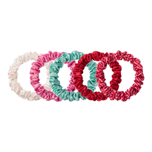 5 Midi Pure Silk Scrunchies Set - Gelati (Limited Edition)