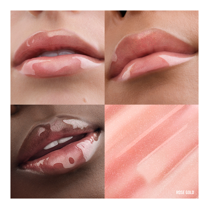 Supershine™ Lip Gloss Duo (Holiday Limited Edition) - Rose Glaze & Rose Gold