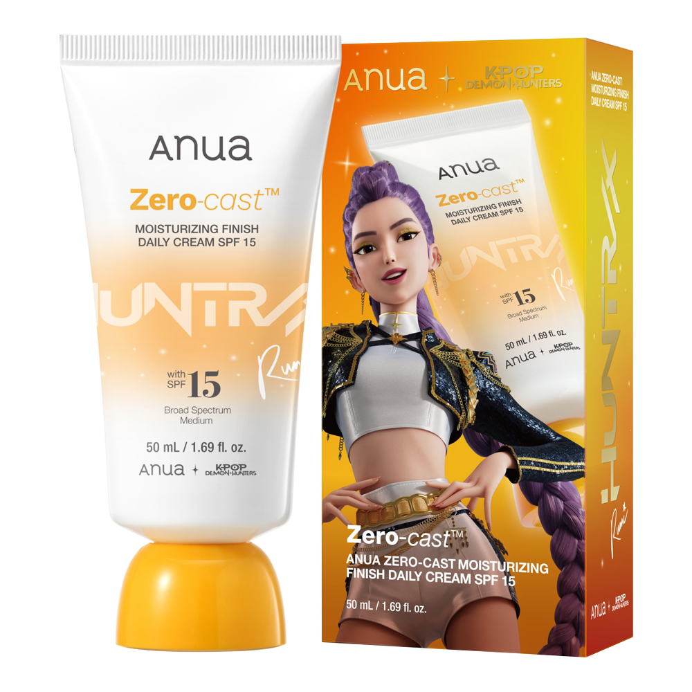 Netflix K-pop Demon Hunters X Anua Zero-Cast™ Moisturizing Finish Daily Cream SPF 15 - 50ml