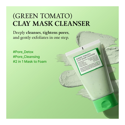 Green Tomato Clay Mask Cleanser - 120ml