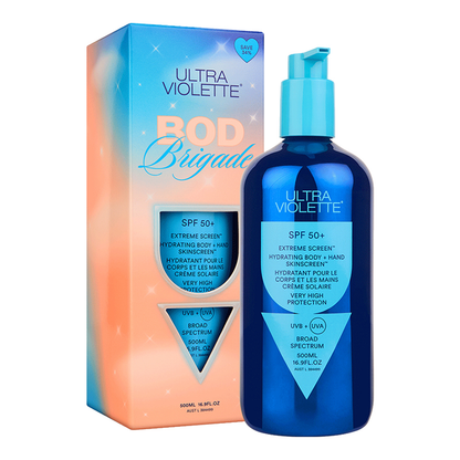 Bod Brigade - Extreme Screen SPF 50+ Hydrating Body + Hand Skinscreen™ (Holiday Limited Edition) - 500ml
