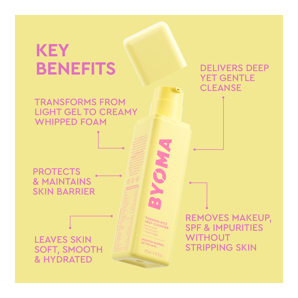 Foaming Rice Deep Cleanser - 175ml