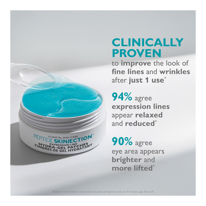Peptide Skinjection™ Expression Line Hydra-Gel Patches - 60 Patch