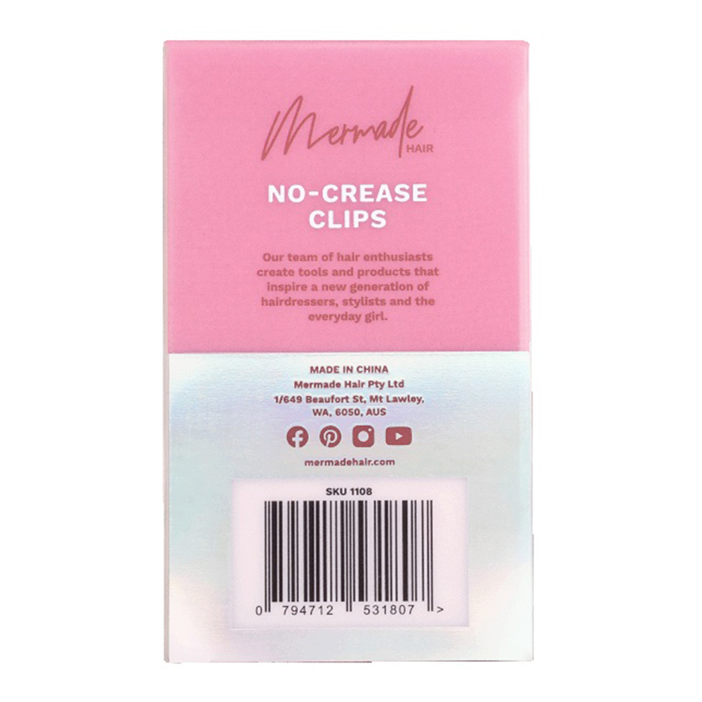 No Crease Clips Pink