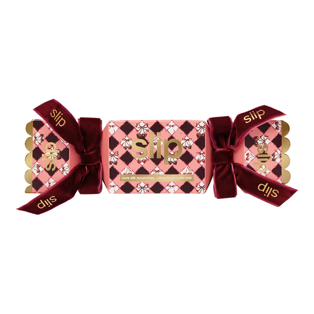 Pure Silk Assorted Scrunchie Cracker Set (Holiday Limited Edition) - Sweetheart