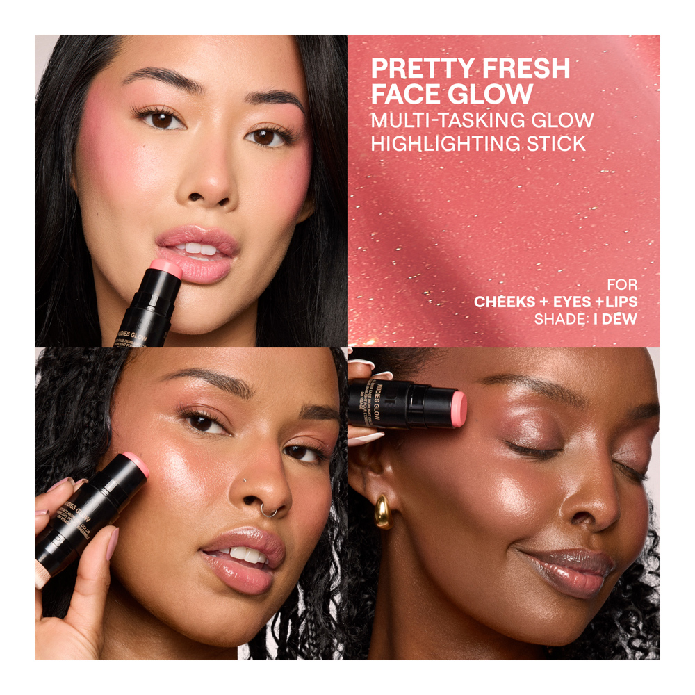 Nudies Glow All Over Face Highlight Color - I Dew