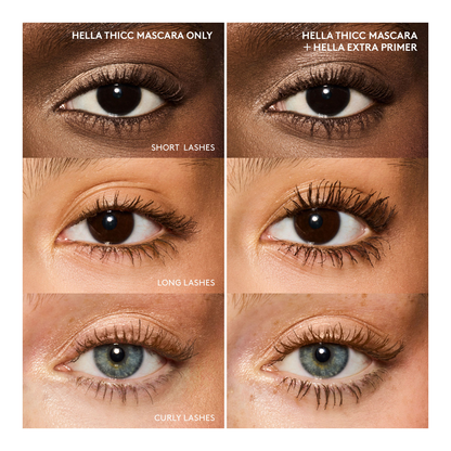Hella Extra Mascara-Boosting Lash Primer - 10ml