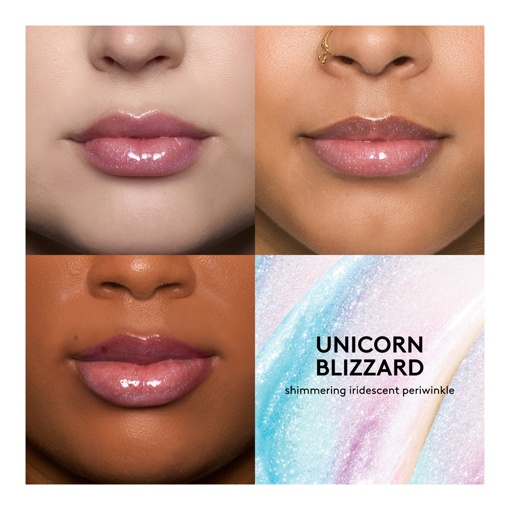 Gloss Bomb Stax, Unicorn Blizzard (Holiday Limited Edition) - 9ml