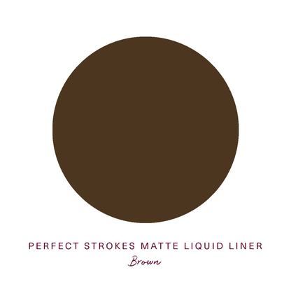 Perfect Strokes Matte Liquid Liner - Brown