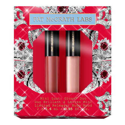 Lust: Gloss™ Duo Limited Release: Nude Mood Mini (Holiday Limited Edition)