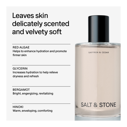 Saffron & Cedar Body Mist - 100ml