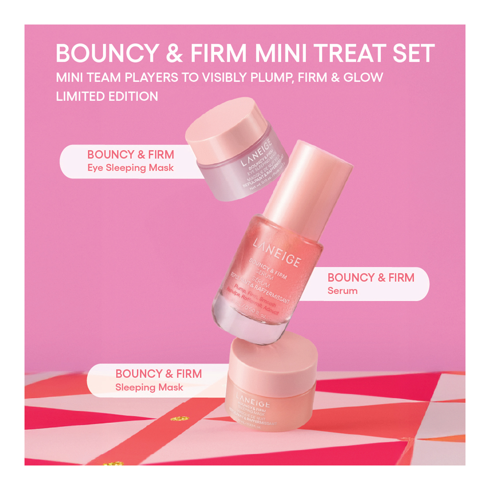 Bouncy & Firm Mini Skin Treats Set (Holiday Limited Edition)
