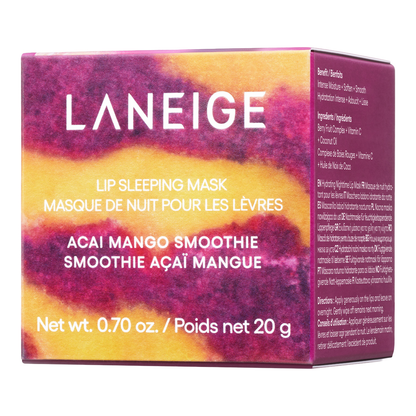 Acai Mango Smoothie Lip Sleeping Mask (Limited Edition) - 20 G
