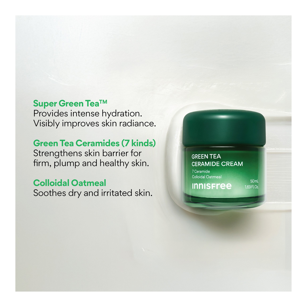 Green Tea Ceramide Cream - 50ml