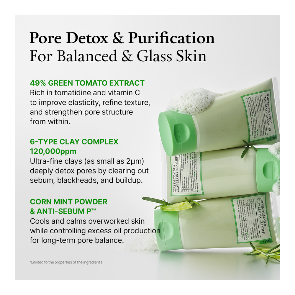 Green Tomato Clay Mask Cleanser - 120ml