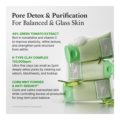 Green Tomato Clay Mask Cleanser - 120ml
