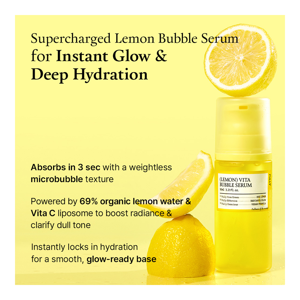 Lemon Vita Bubble Serum - 95ml